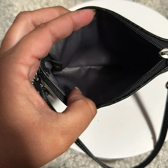 FIRM! EUC 2 Piece Coach Parker OP Art Shoulder Bag & Wristlet - Picture 9 of 10